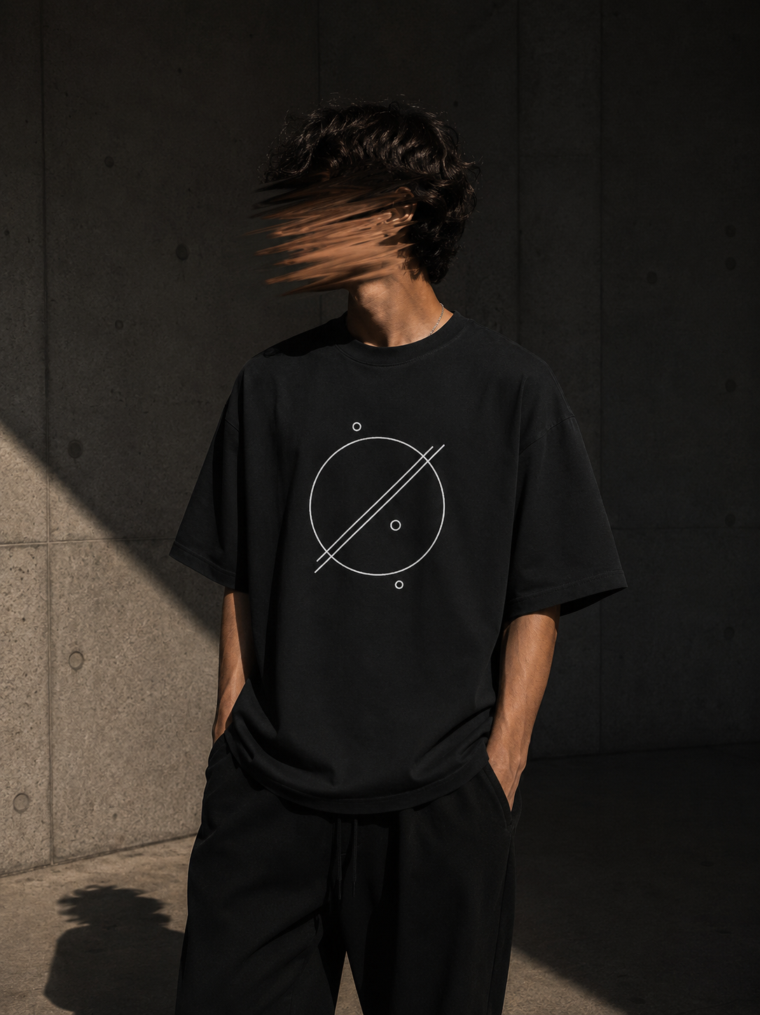 Static Orbit - Unisex Oversized Classic T-Shirt